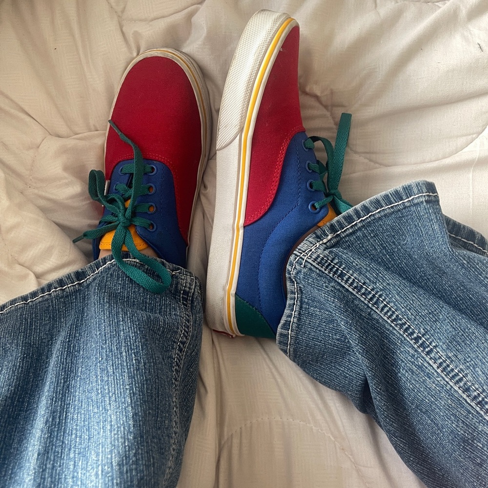 Multicolor vans